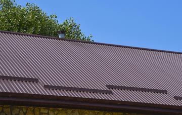 typical Whitesides Corner corrugated roof uses
